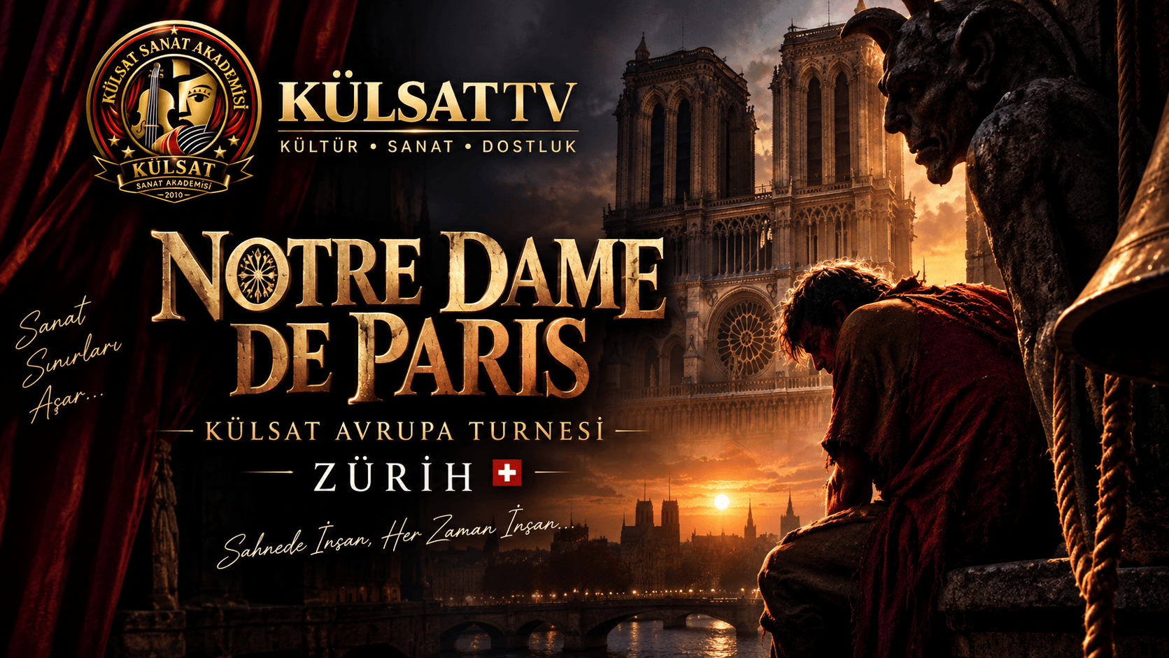 KÜLSAT Zürih Notre Dame de Paris